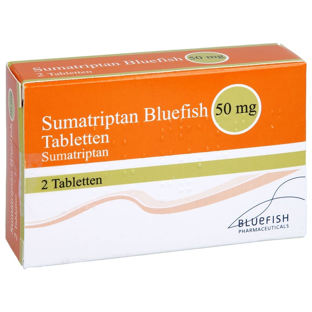Sumatriptan Bluefish 50 mg