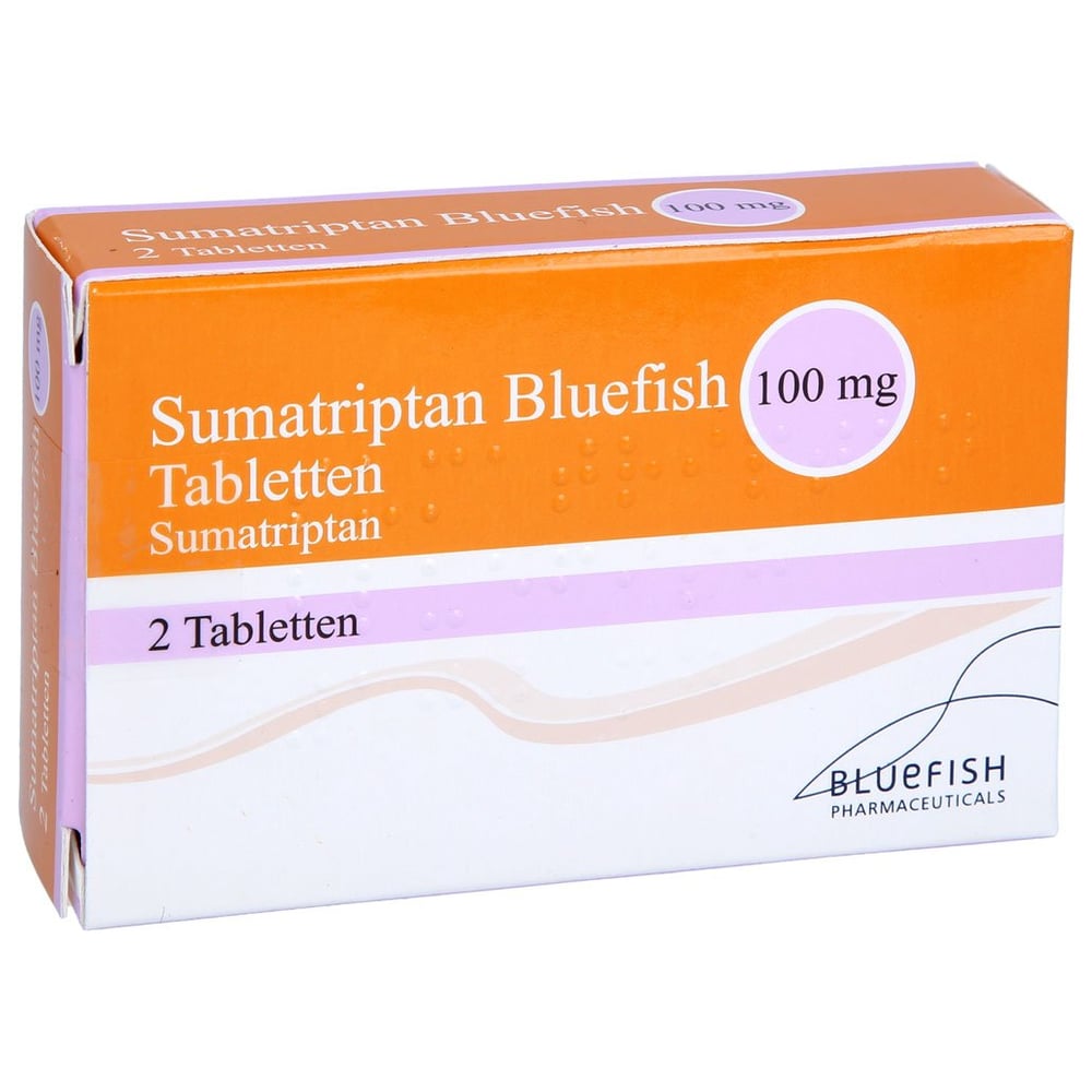 Sumatriptan Bluefish 100 mg