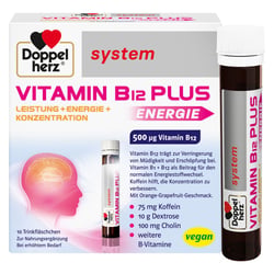 Doppelherz system Vitamin B12 Plus Trinkampullen