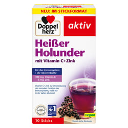 Doppelherz aktiv Heißer Holunder mit Vitamin C + Zink