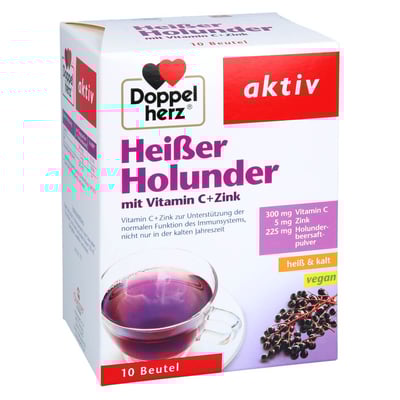 Doppelherz aktiv Heißer Holunder mit Vitamin C + Zink