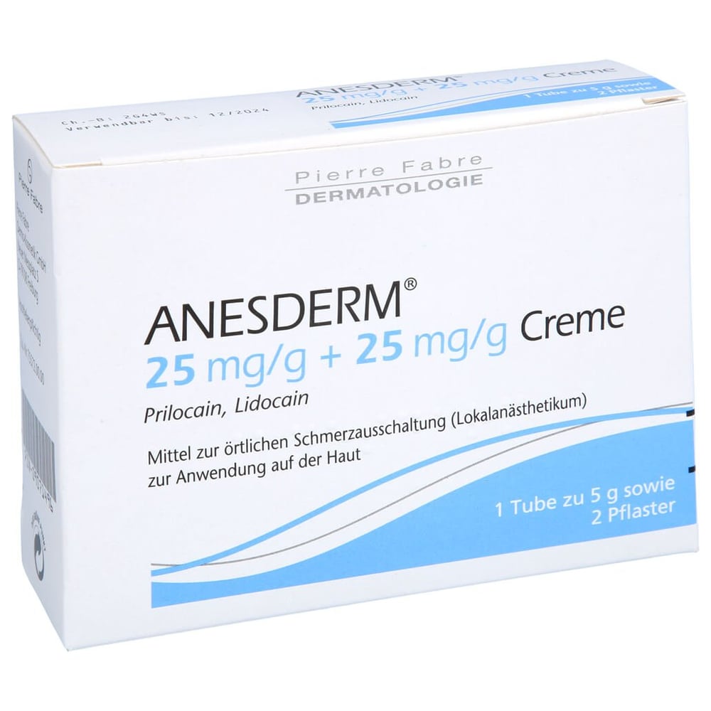 Anesderm 25mg/g + 25mg/g