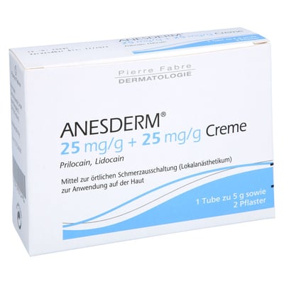 Anesderm 25mg/g + 25mg/g