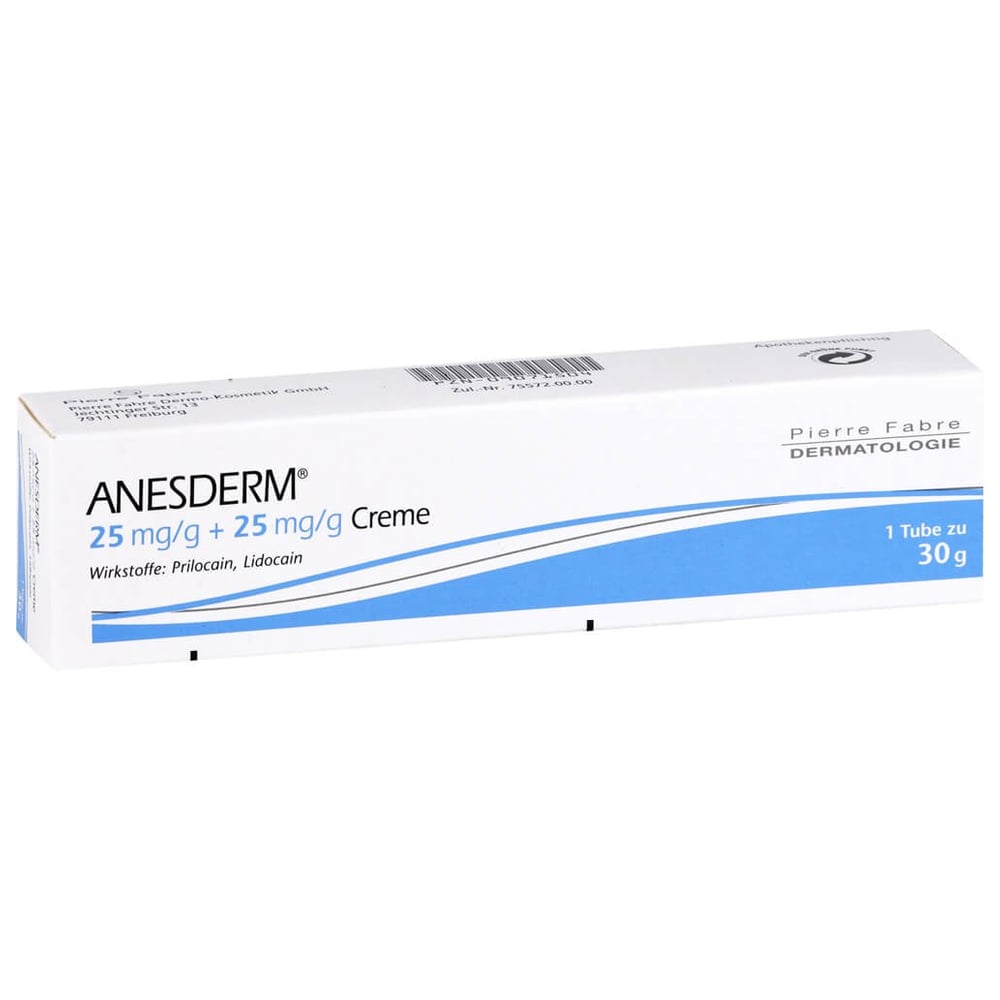 Anesderm 25mg/g + 25mg/g