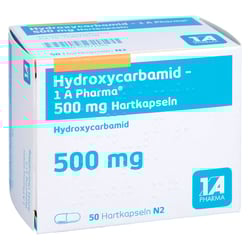 Hydroxycarbamid - 1 A Pharma 500 mg Hartkapseln