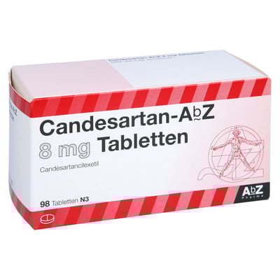 Candesartan-AbZ 8 mg
