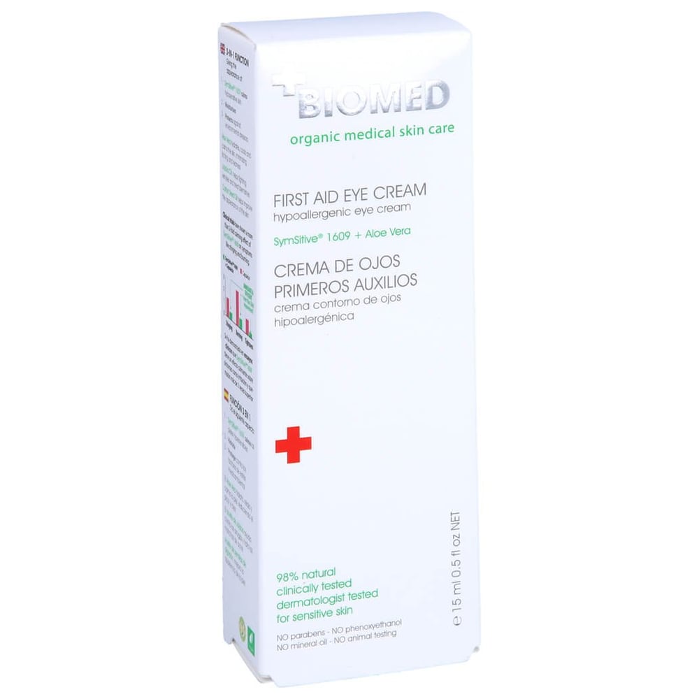Biomed Erste Hilfe hypoallergene Augenpflege Creme