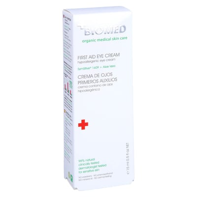 Biomed Erste Hilfe hypoallergene Augenpflege Creme Produktbild 1