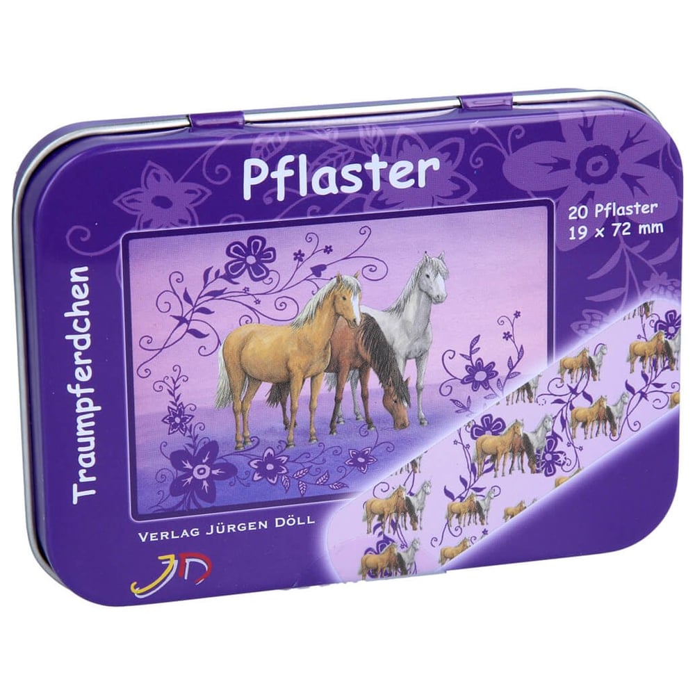 Kinderpflaster Traumpferdchen Dose