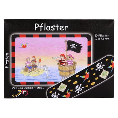 Kinderpflaster Piraten Briefchen