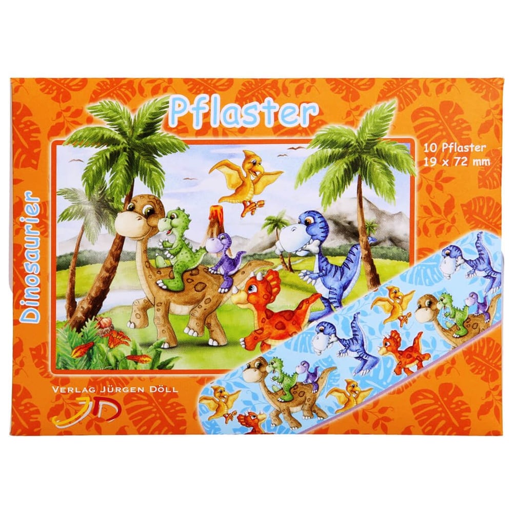 Kinderpflaster Dinosaurier Briefchen