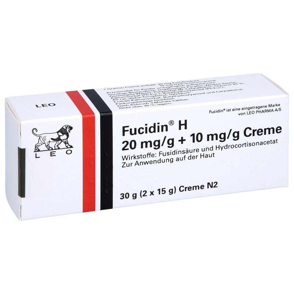 Fucidine H 20 mg/g+10 mg/g