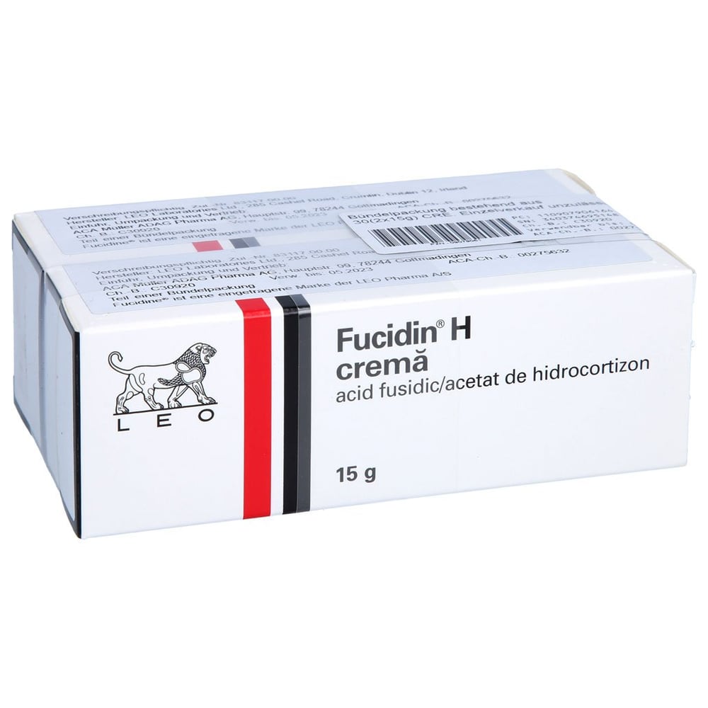 Fucidine H 20 mg/g+10 mg/g