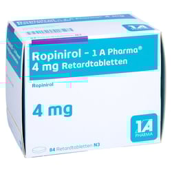 Ropinirol - 1 A Pharma 4 mg Retardtabletten