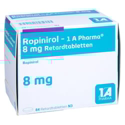 Ropinirol - 1 A Pharma 8 mg Retardtabletten