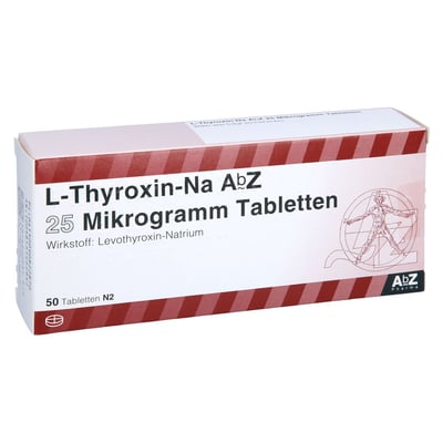 L-Thyroxin-Na AbZ 25 Mikrogramm