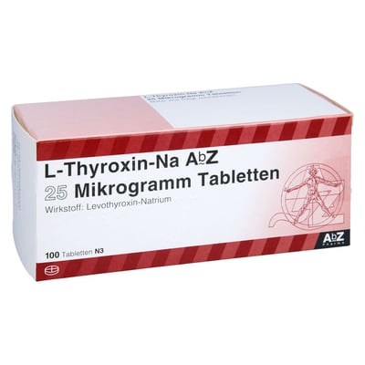 L-Thyroxin-Na AbZ 25 Mikrogramm
