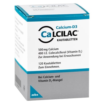 Calcilac 500 mg/400 I.E.
