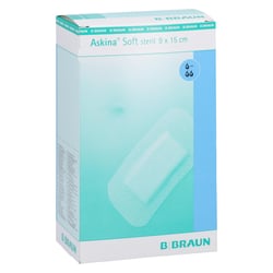 Askina Soft Wundverband 9x15 cm steril