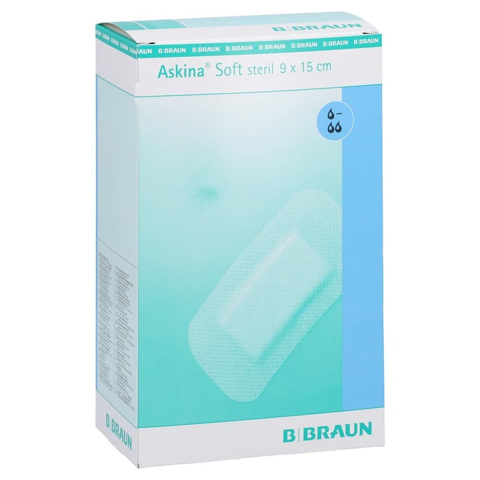 Askina Soft Wundverband 9x15 cm steril