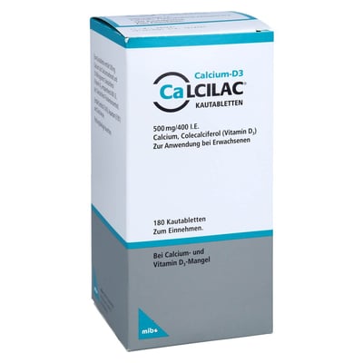 Calcilac 500 mg/400 I.E.