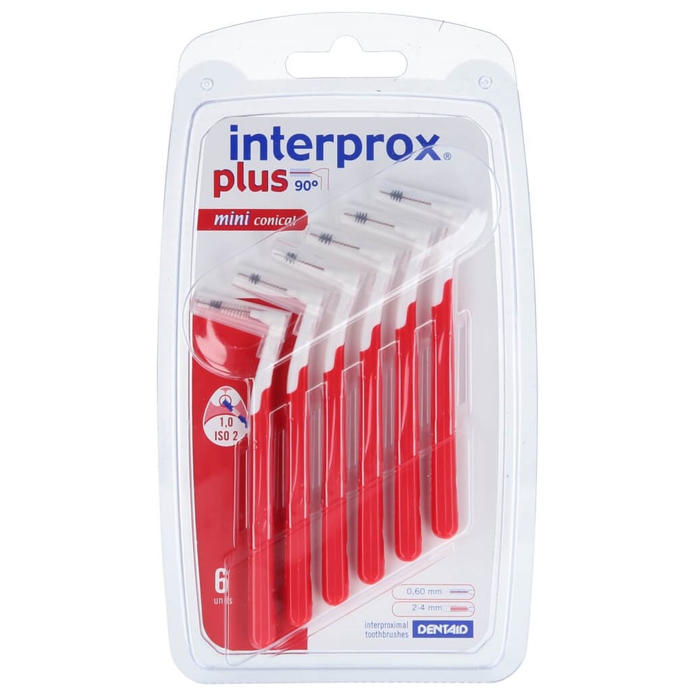 Interprox plus mini conical rot Interdentalbürste