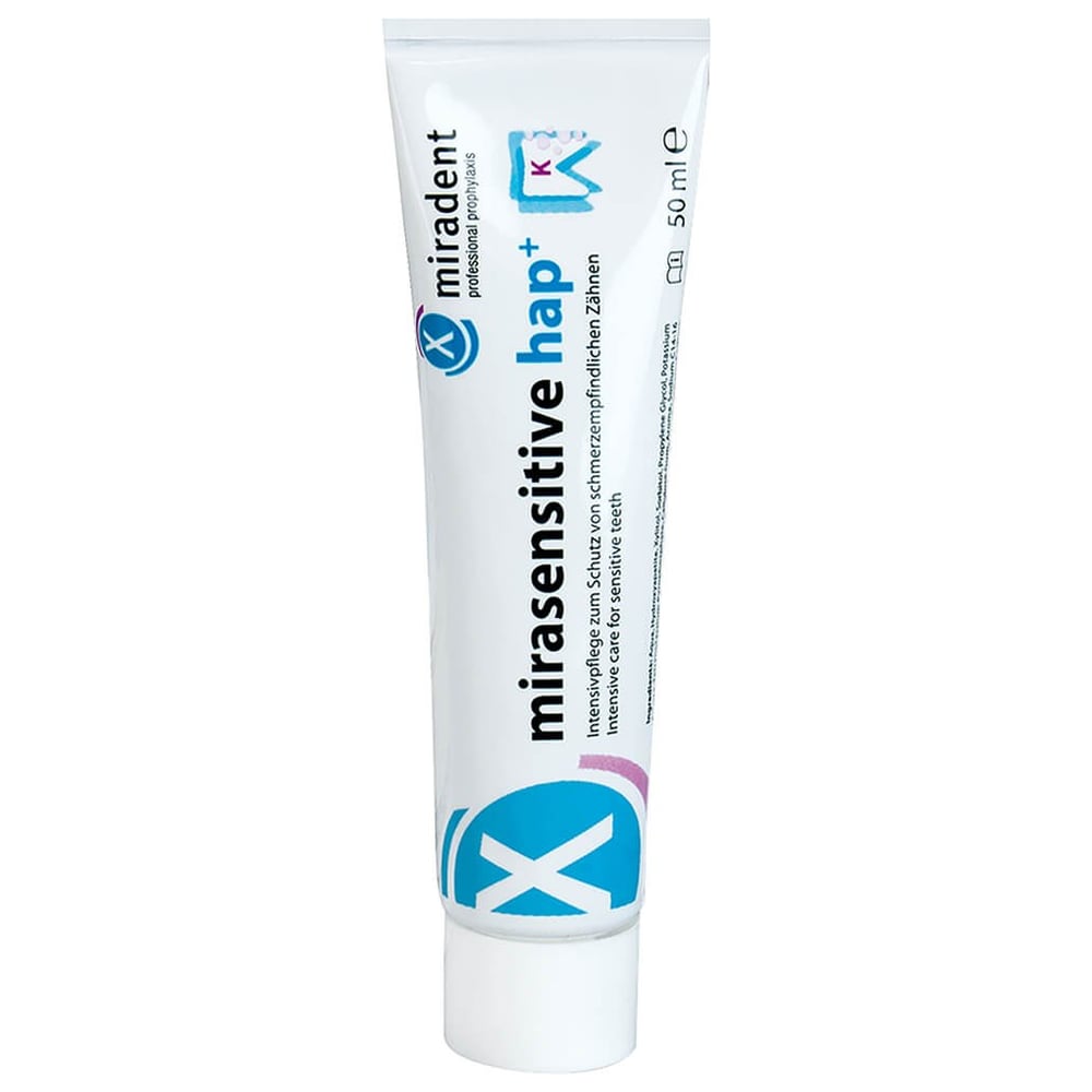 Miradent Zahncreme mirasensitive hap+