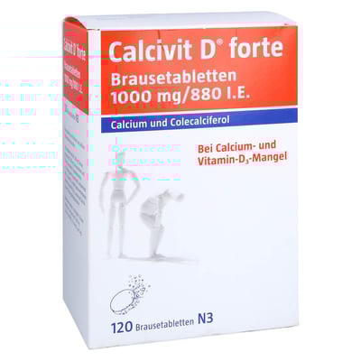 Calcivit D forte 1000 mg/880 I.E.