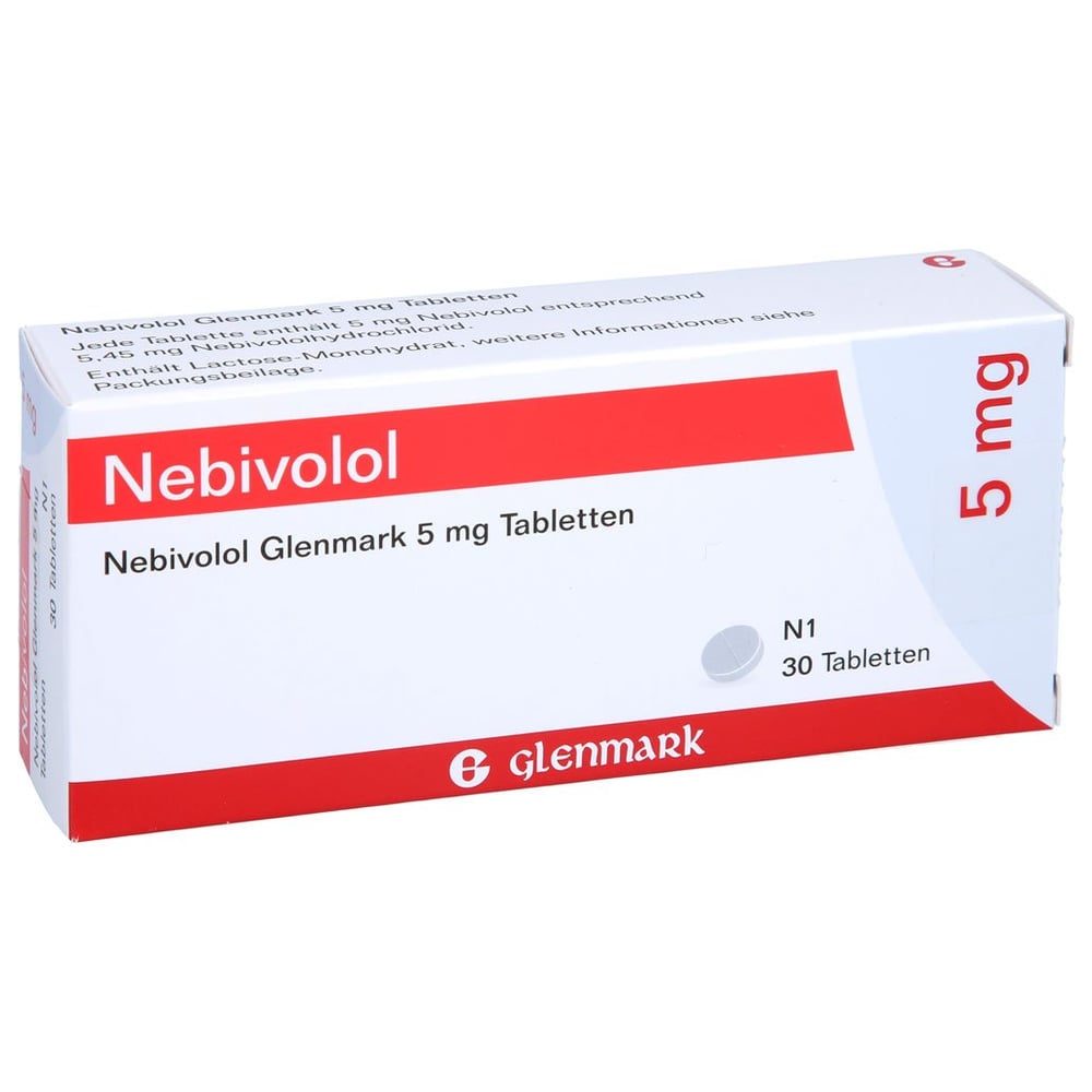Nebivolol Glenmark 5 mg