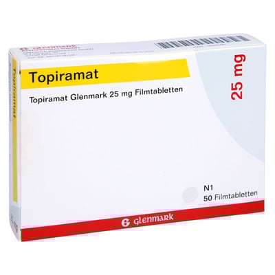 Topiramat Glenmark 25 mg
