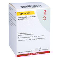 Topiramat Glenmark 25 mg