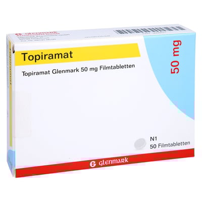 Topiramat Glenmark 50 mg