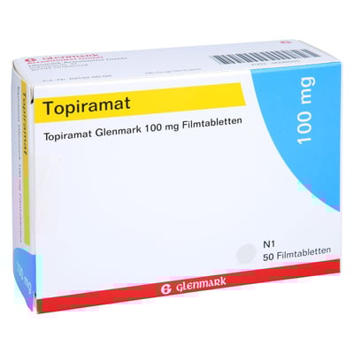 Topiramat Glenmark 100 mg
