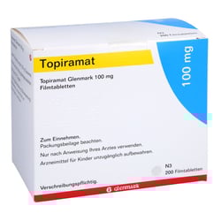 Topiramat Glenmark 100 mg