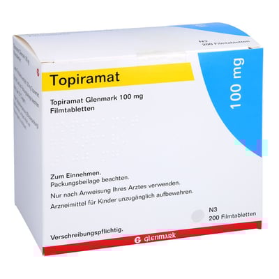 Topiramat Glenmark 100 mg