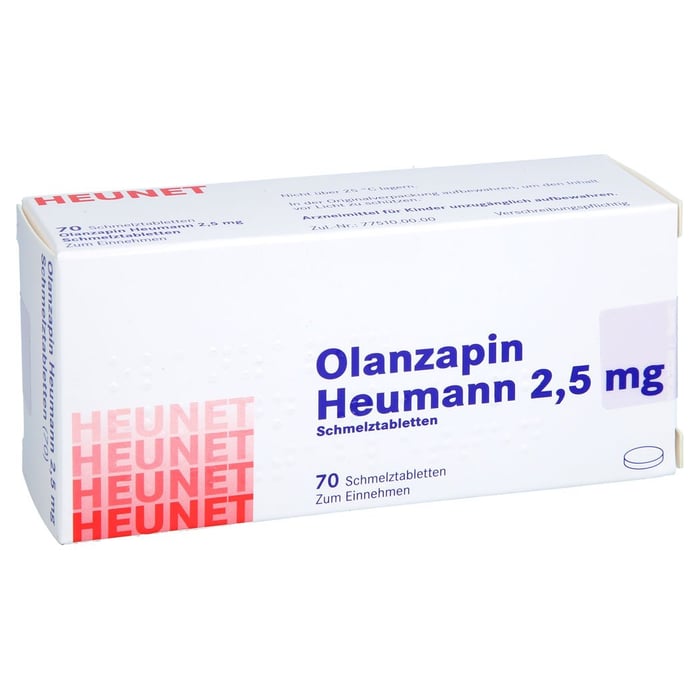 Olanzapin Heumann 2,5mg Heunet