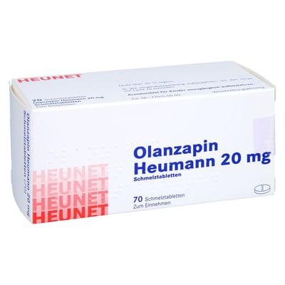 Olanzapin Heumann 20 mg Heunet