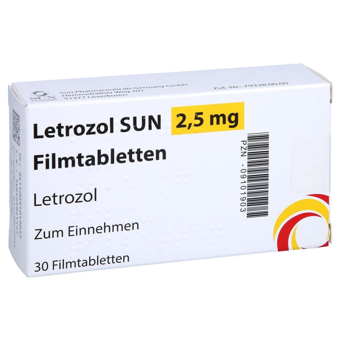 Letrozol SUN 2,5mg