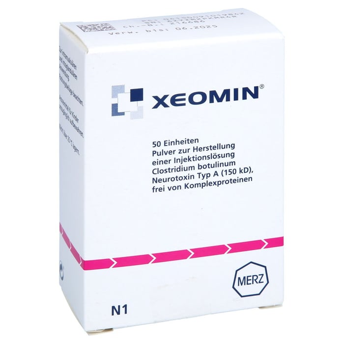 Xeomin 50 Ld50 Einheiten