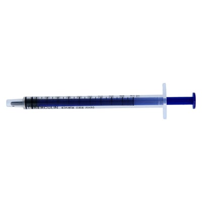 Tuberkulinspritze 1 ml ohne Kanüle