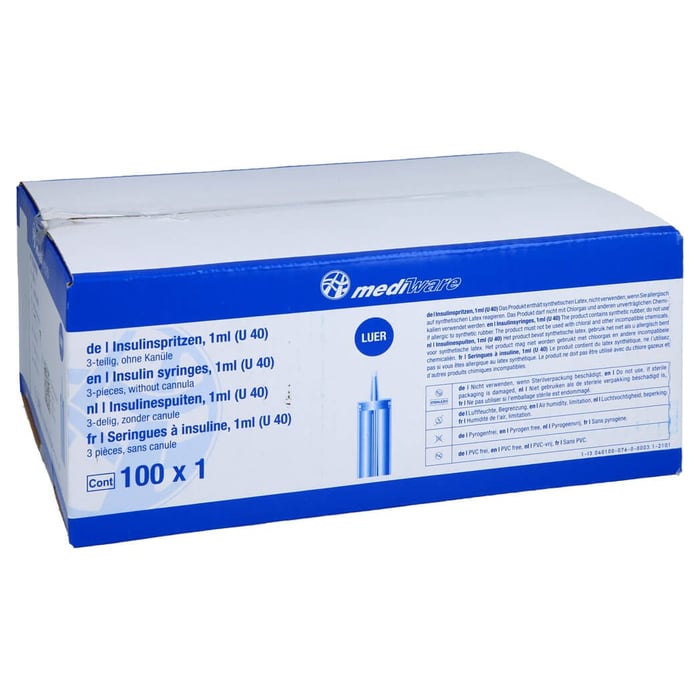 Insulin Spritzen 1ml U40