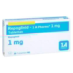 Repaglinid - 1 A Pharma 1mg Tabletten