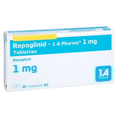 Repaglinid - 1 A Pharma 1mg Tabletten