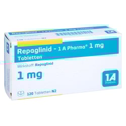 Repaglinid - 1 A Pharma 1mg Tabletten