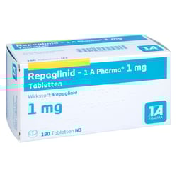Repaglinid - 1 A Pharma 1mg Tabletten