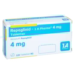Repaglinid - 1 A Pharma 4mg Tabletten