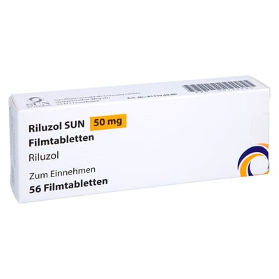 Riluzol SUN 50mg Filmtabletten