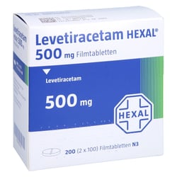 Levetiracetam HEXAL 500 mg