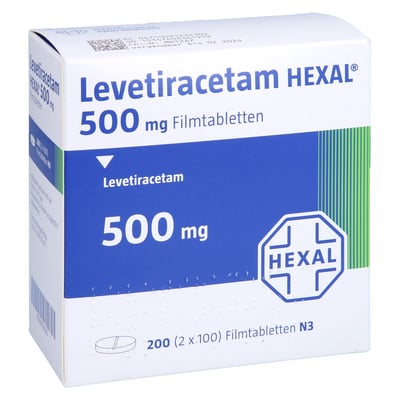 Levetiracetam HEXAL 500 mg