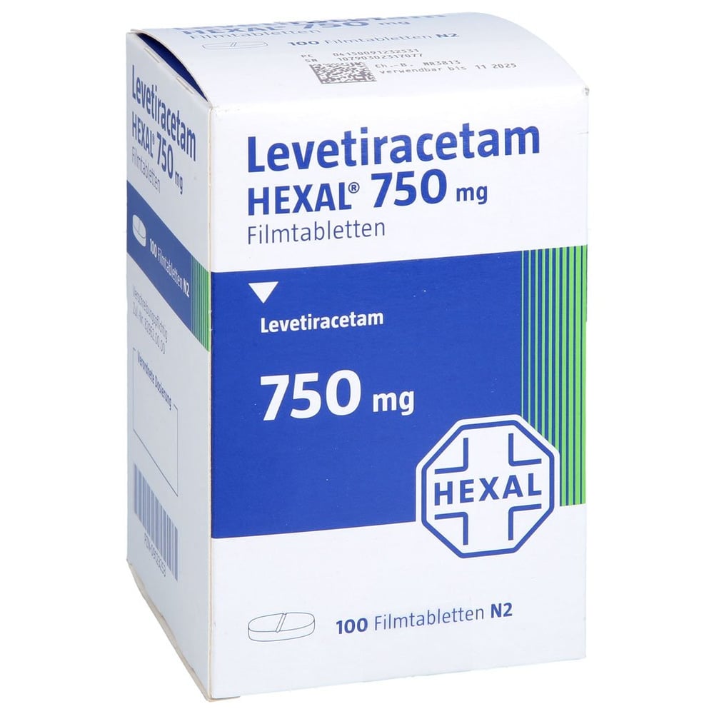 Levetiracetam HEXAL 750 mg